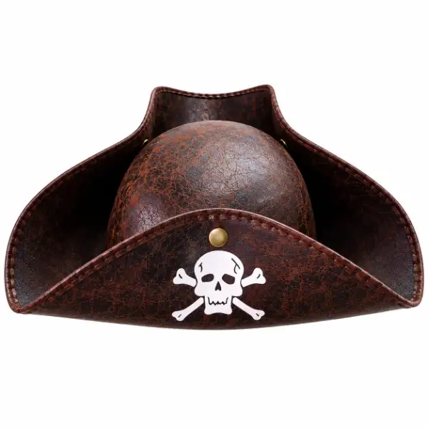 Sombrero pirata de 3 picos