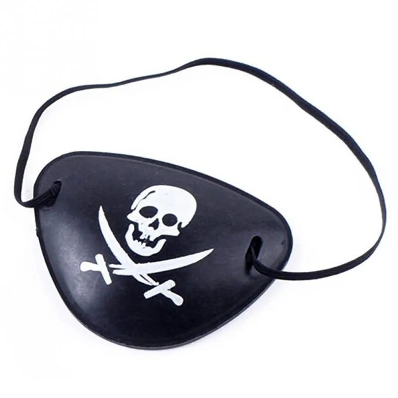 Parche pirata negro para disfraz