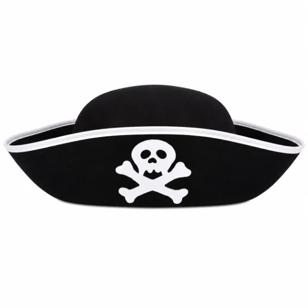 Sombrero pirata de tela