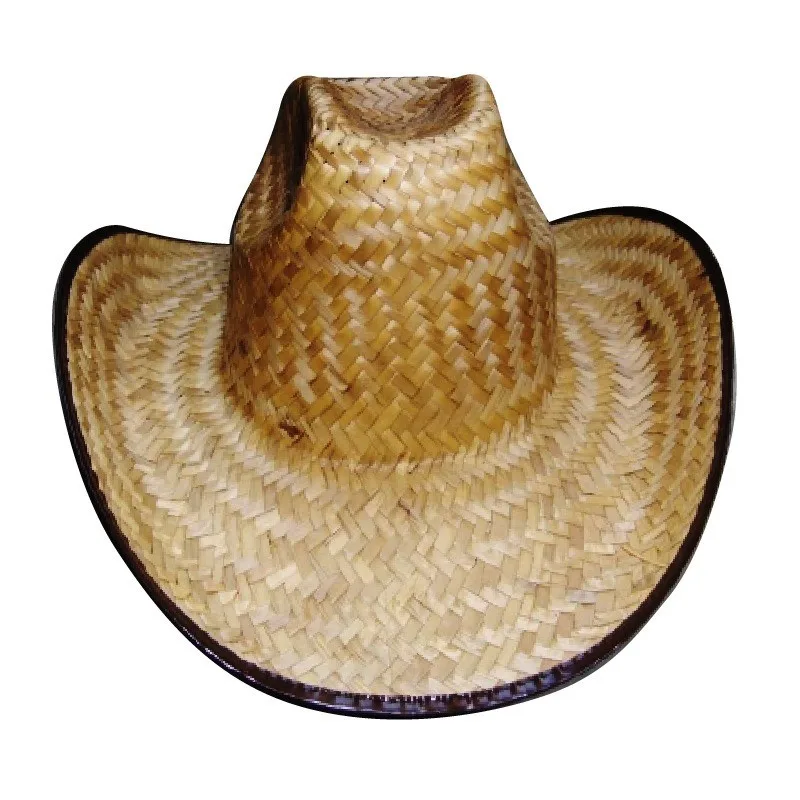 Sombrero de palma unisex para fiestas