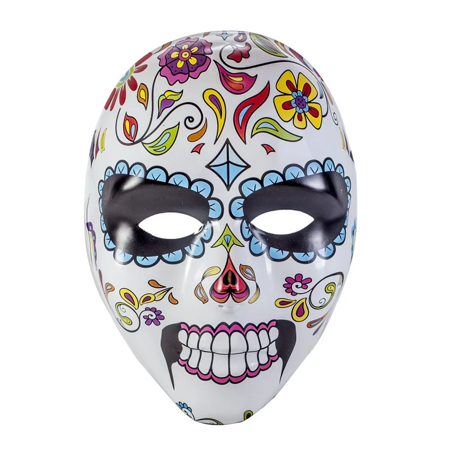 Máscara de catrina de plástico