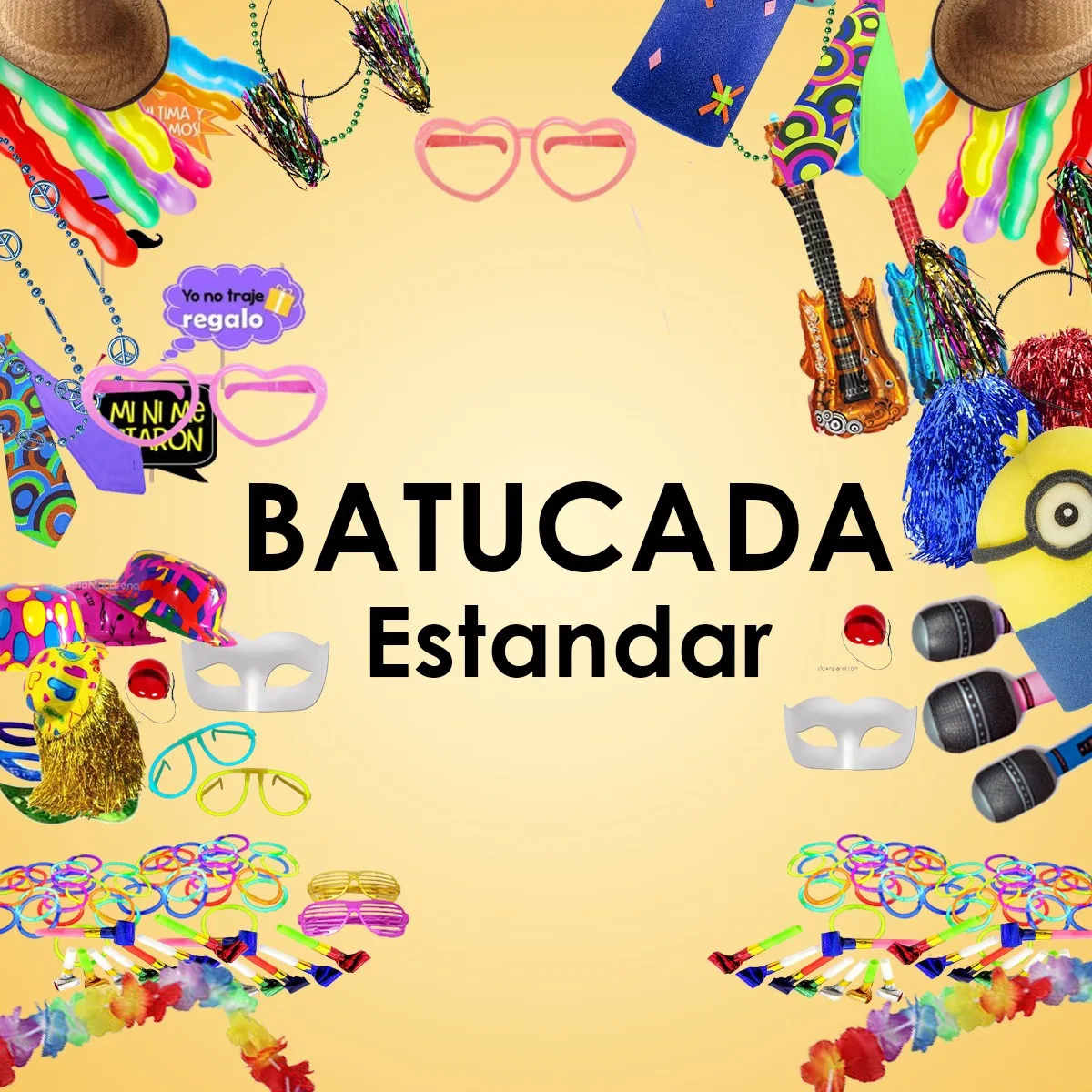 Promo Batucada Estándar con accesorios para fiesta
