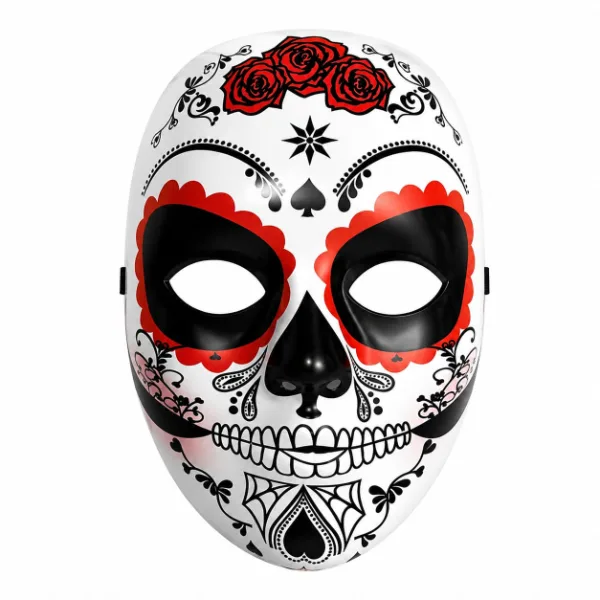 Máscara de catrina de tela