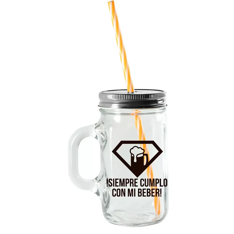 Jar mugs personalizados para boda