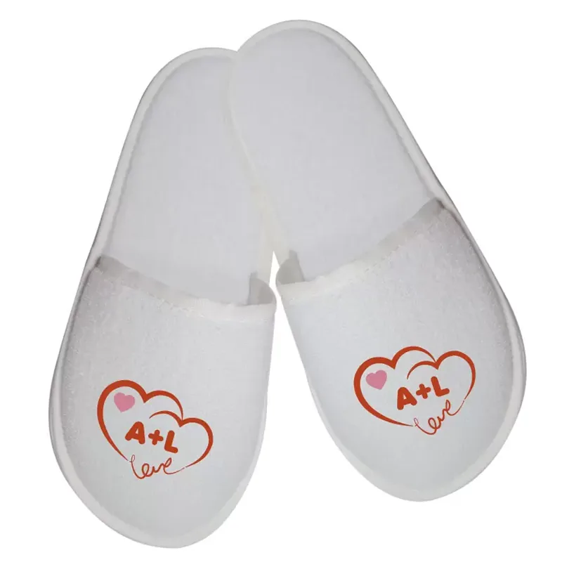Pantuflas personalizadas para boda